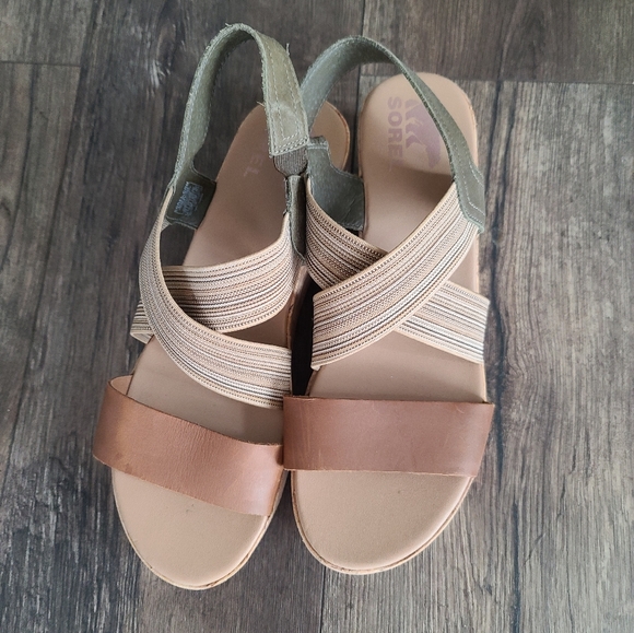 IGUC Sorel Cameron Slingback Leather Sandal - Picture 4 of 7